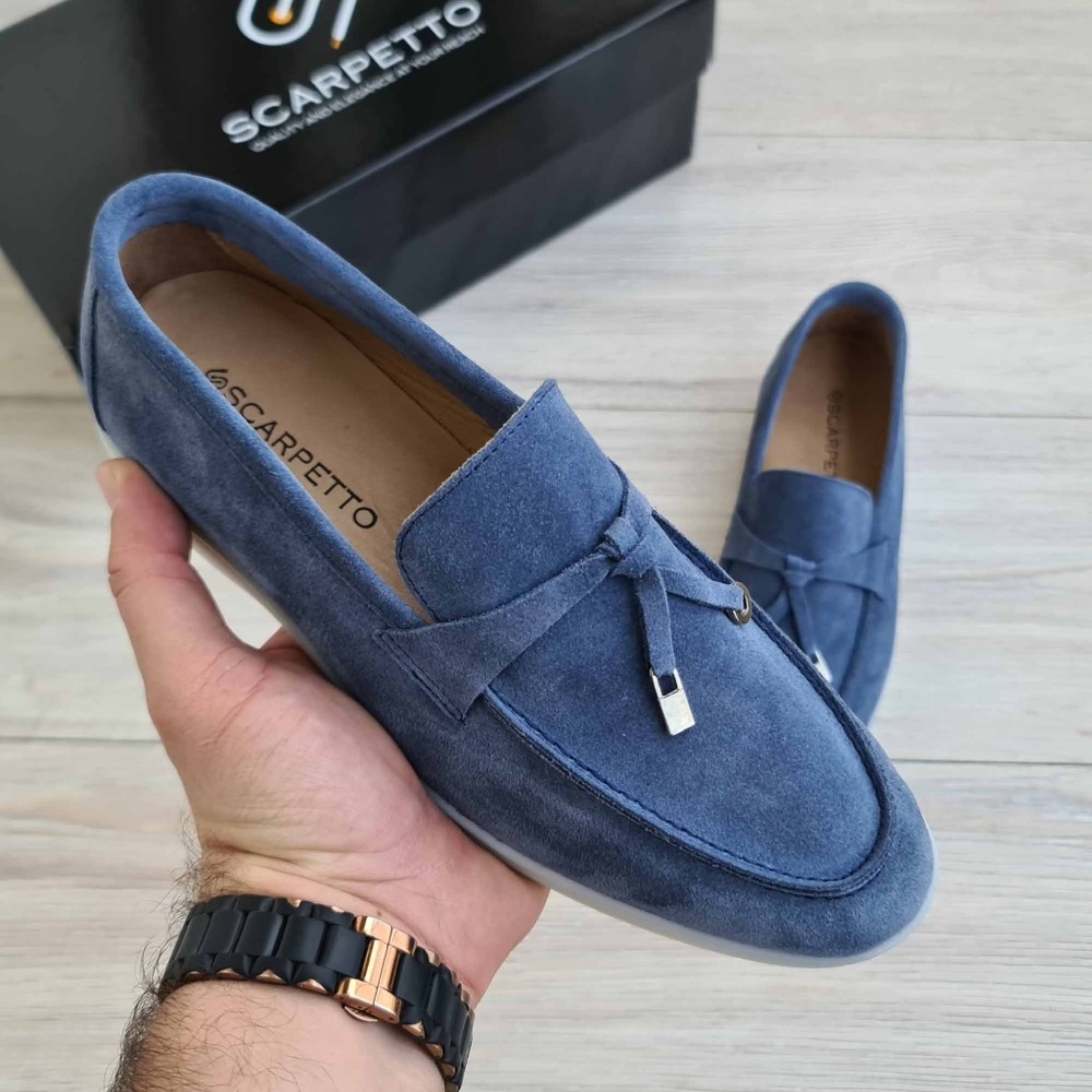 Handmade Slip-On Mens Yacht Loafer